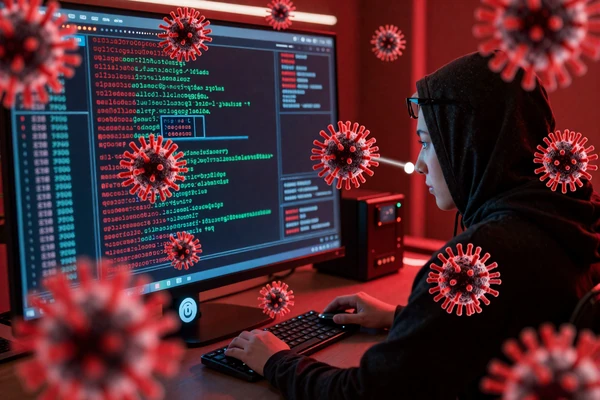 Malware infection on computer extracting private keys from software wallet