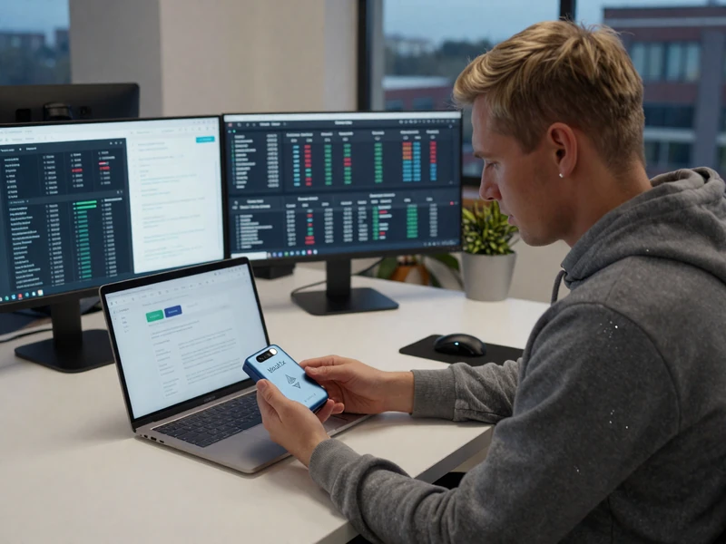 DeFi protocol user securely signing Ethereum smart contract transaction using Vaultix hardware wallet, demonstrating offline transaction verification for decentralized exchange interactions